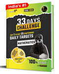 33 Days Challenge CBSE Class 11 Mathematics for 2025 Exams (Includes Sample Papers) by Padhle Akshay