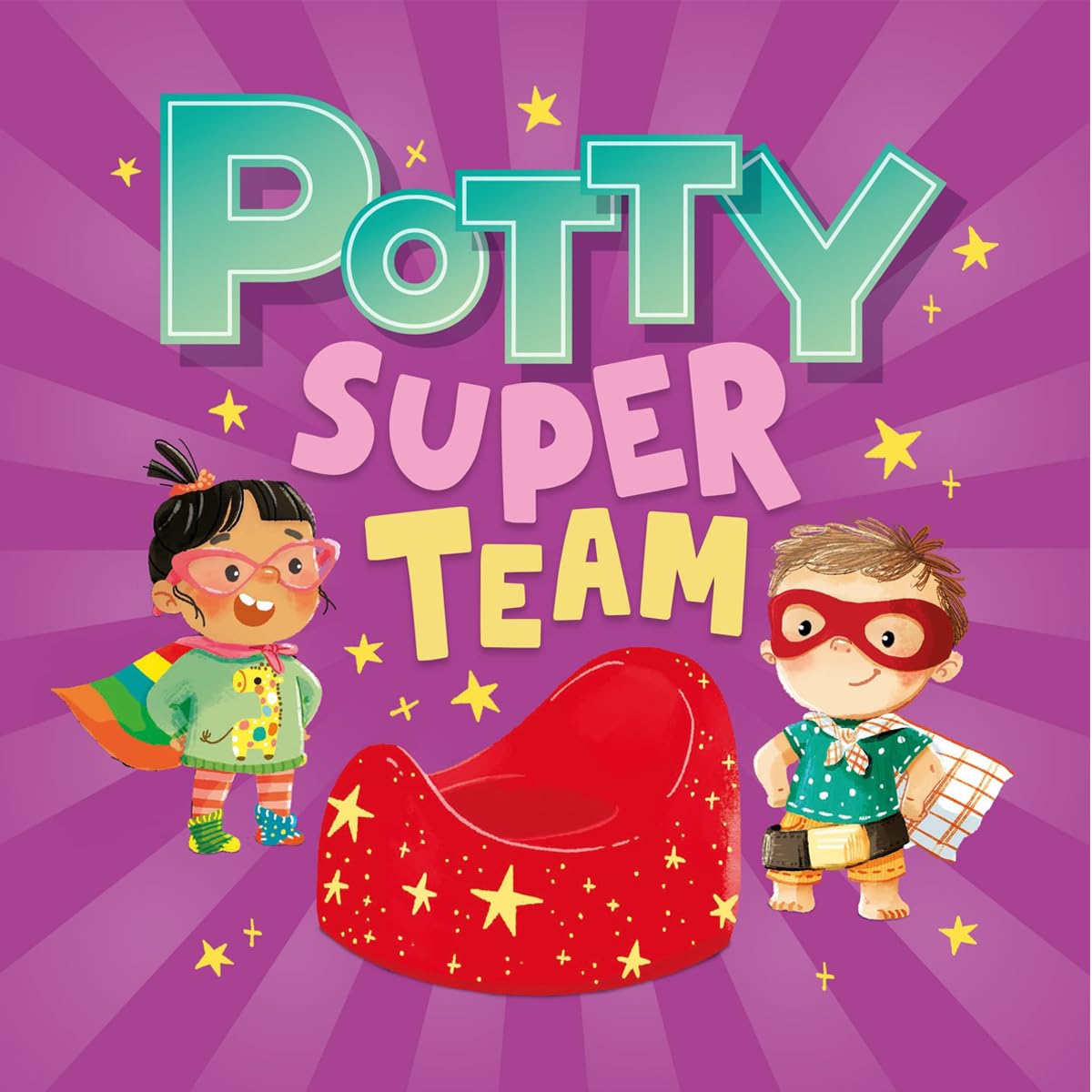 Potty Super Team | Learn How to Use The Potty | Early Learning Book for 1 to 5 Year Old Kids