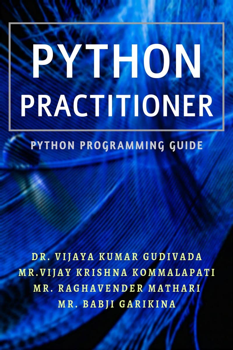 PYTHON Practitioner : Python Programming Guide