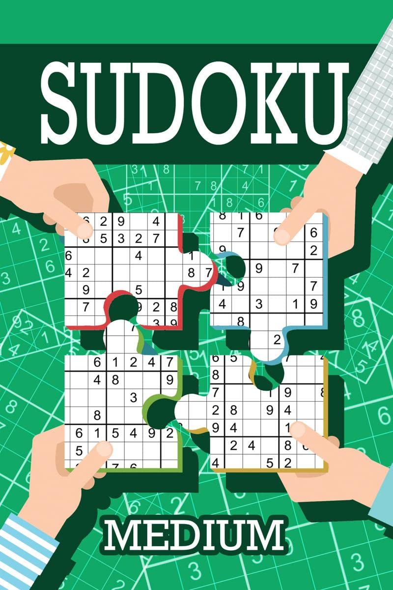 Sudoku  Medium : Sudoku Medium Puzzle Books Including Instructions and Answer Keys, 200 Medium Puzzles