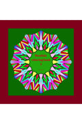 Mandala coloring book 2 : Coloring book in square shape, 8.5 x 8.5 inches, for adults, teenagers and children