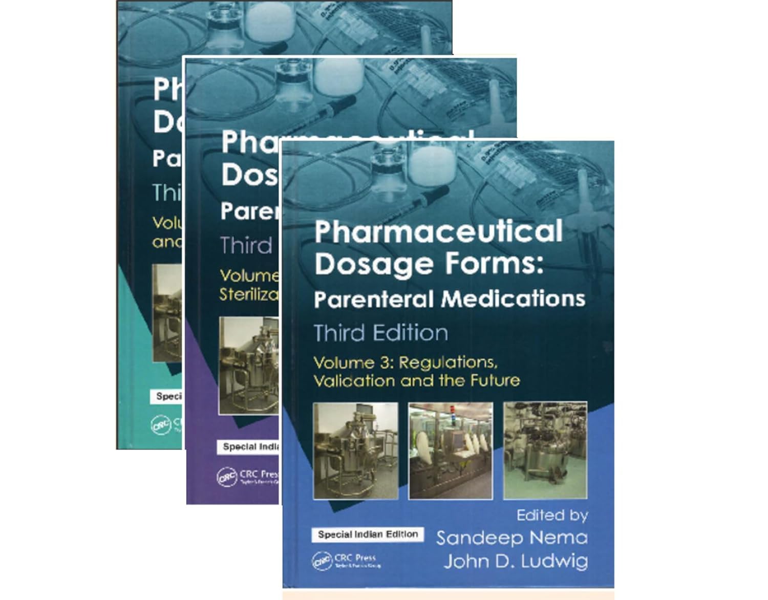PHARMACEUTICAL DOSAGE FORMS PARENTERAL MEDICATIONS 3 VOL SET 3ED (SIE) (HB 2026)