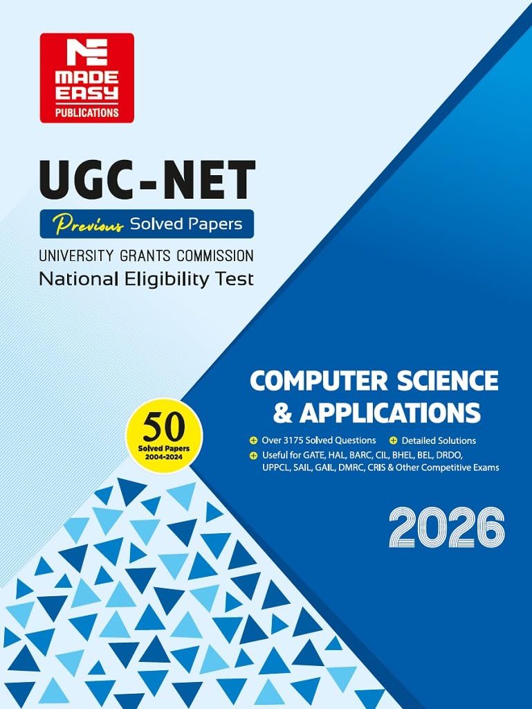 UgcNet 2026: Computer Science And Applications