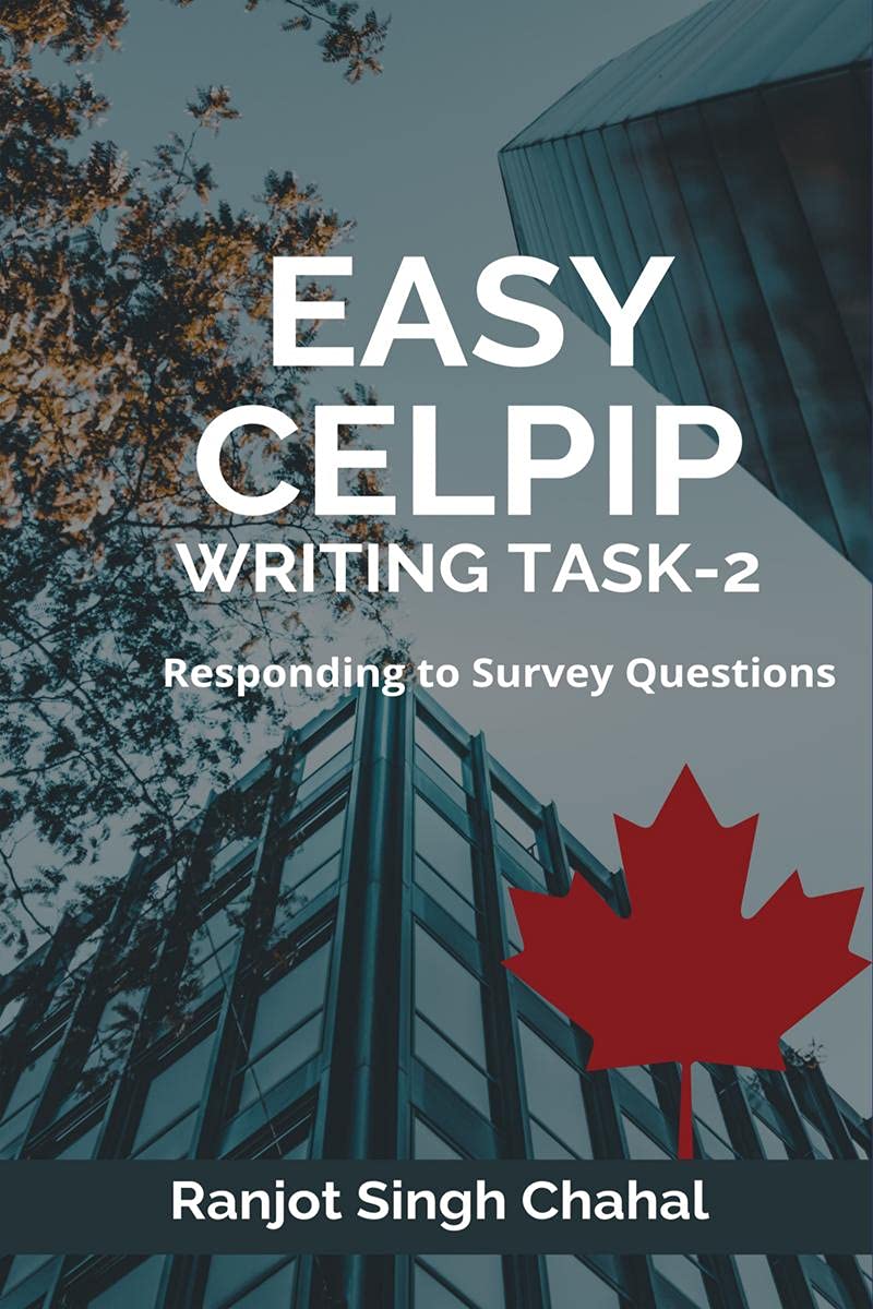 Easy CELPIP Writing Task2 : Responding to Survey Questions