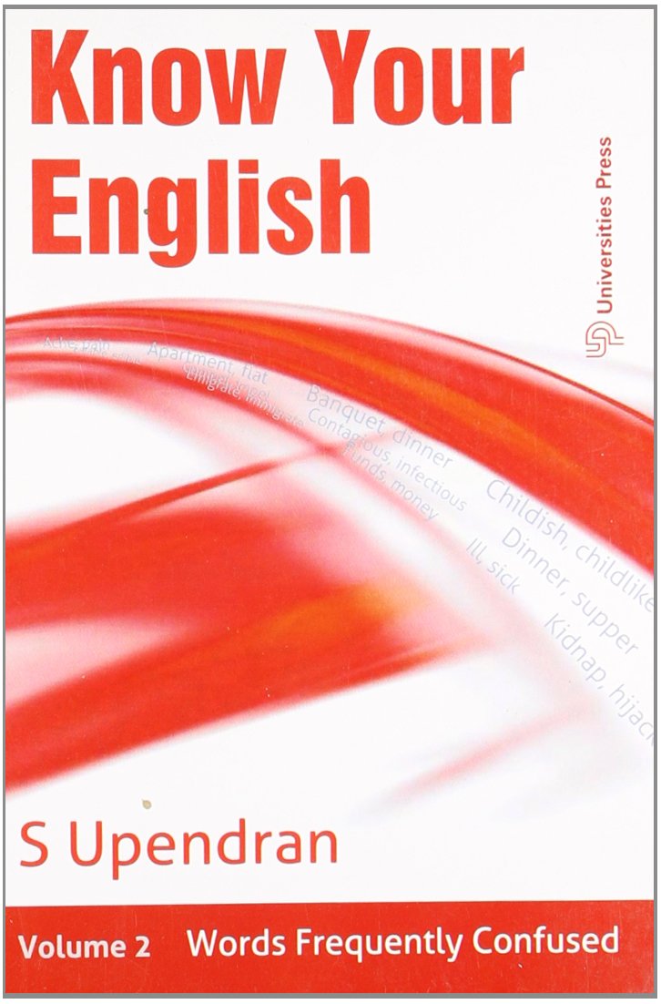 KNOW YOUR ENGLISH  VOL 2: WORDS FREQUENTLY C