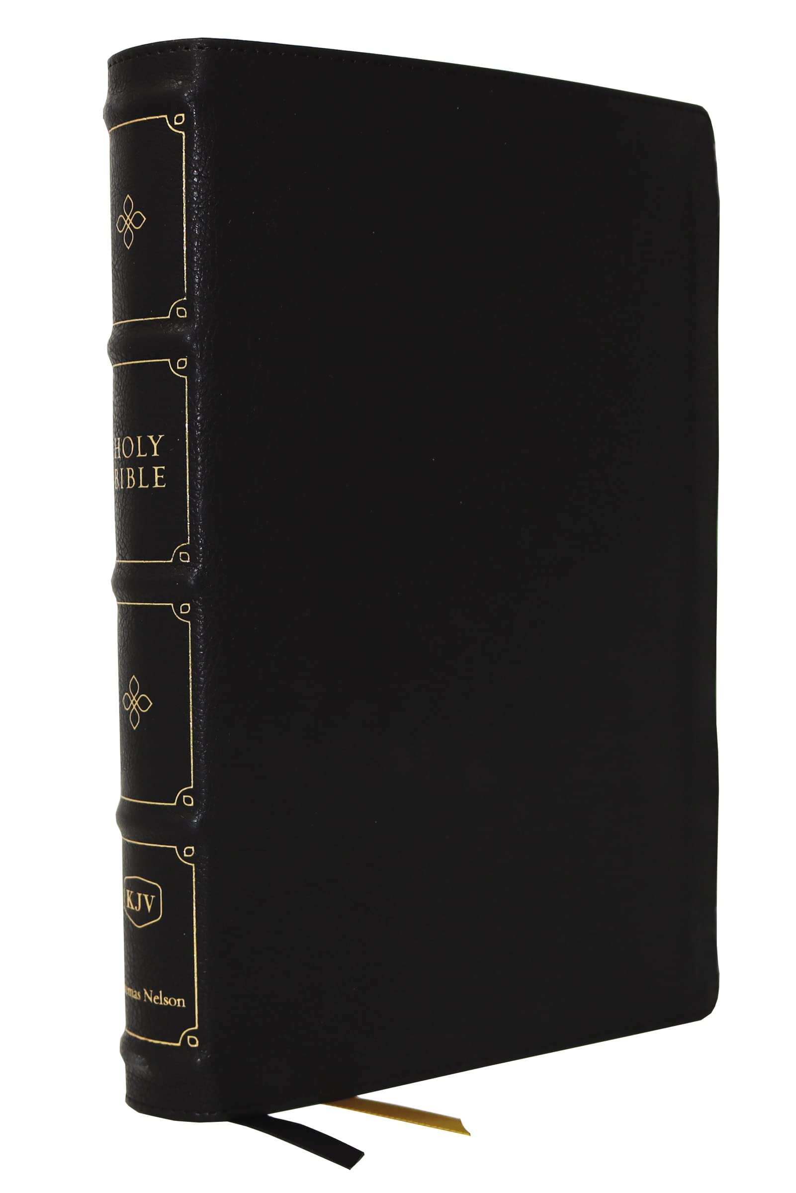 KJV Holy Bible: Large Print VersebyVerse with Cross References, Black Leathersoft, Comfort Print: King James Version (Maclaren