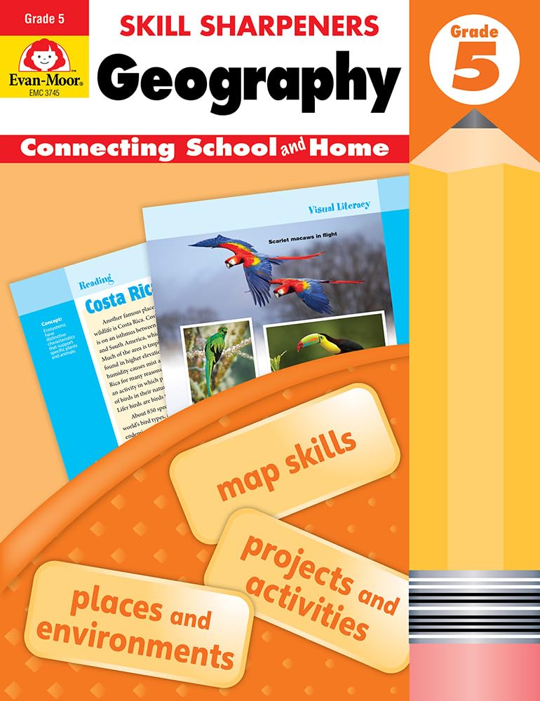 Skill Sharpeners Geography, Grade 5