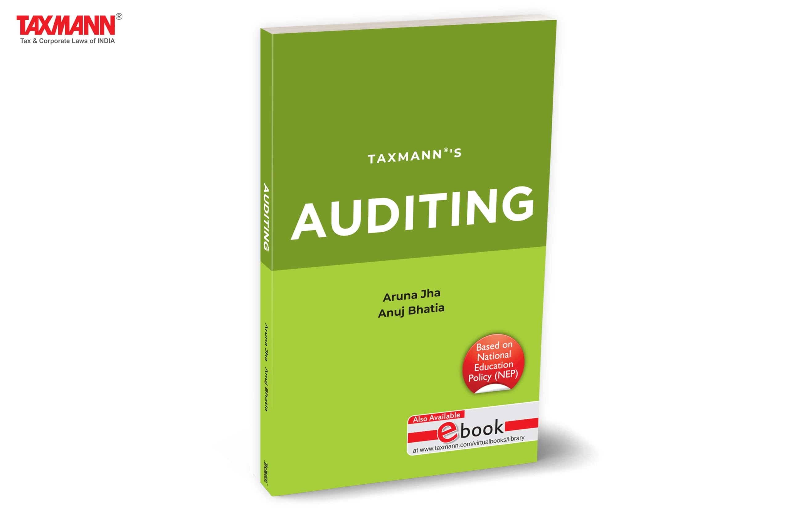 Taxmanns Auditing (UGCF | NEP)  The Perfect Blend of Theoretical Insights | Practical Examples | Regulatory Framework on Audi