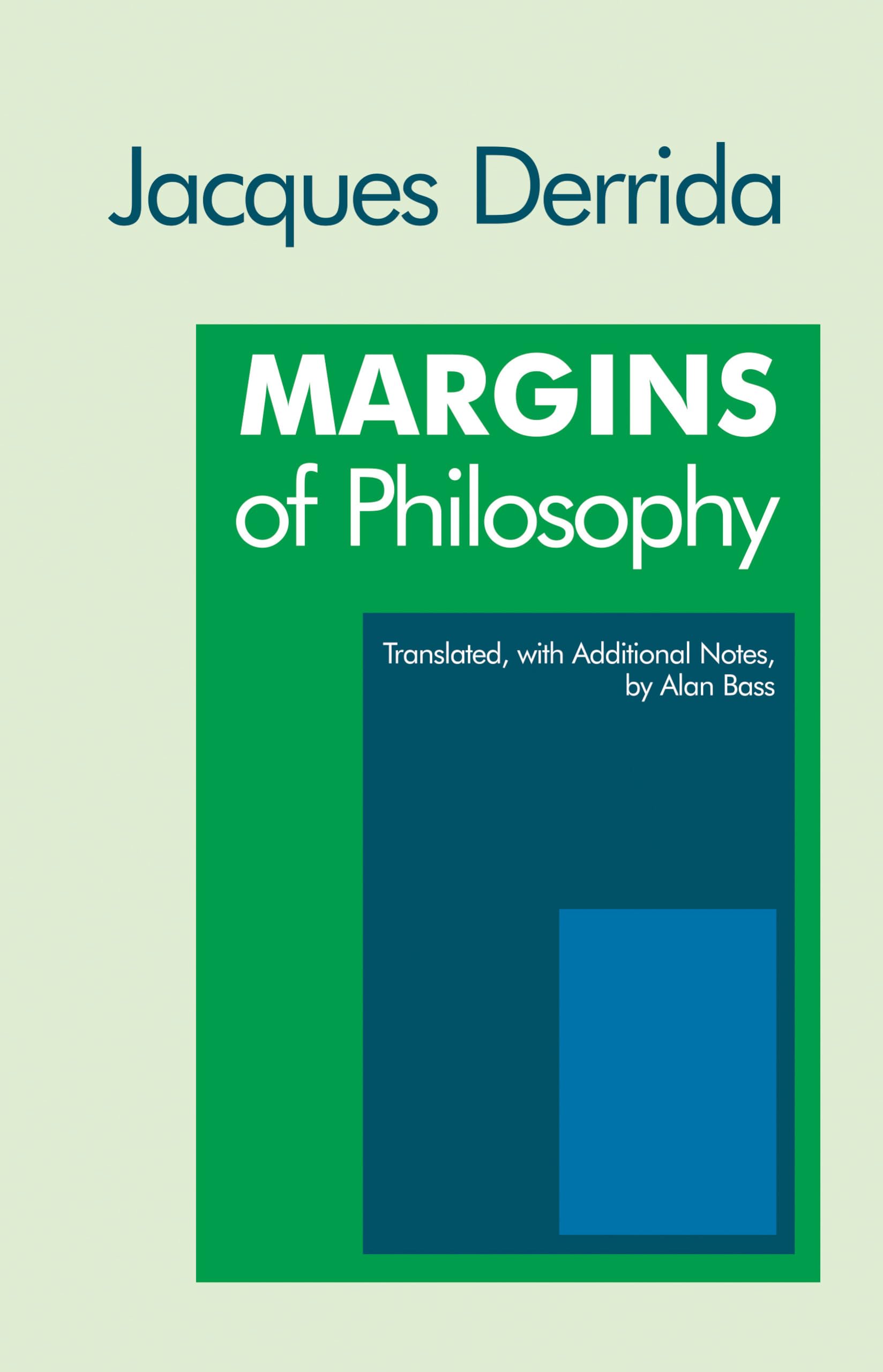 Margins Of Philosophy | Jacques Derrida