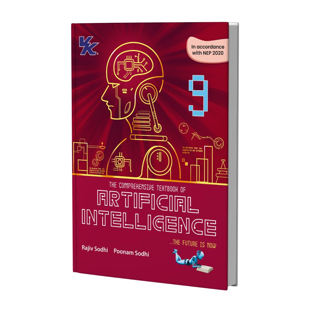 Artificial Intelligence Book for Class 9 | CBSE (NCERT Solved) | Examination 202627 | by VK Global Publications