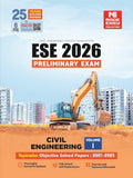 ESE 2026 : Preliminary Exam: Civil Engineering VolumeI | Chapterwise & Topicwise Objective Solved Papers | 25 Years Solved PYQs