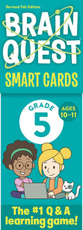 Brain Quest 5th Grade Smart Cards Revised 5th Edition (Brain Quest Smart Cards)