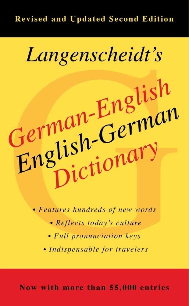 GermanEnglish, EnglishGerman Dictionary, 2nd Edition