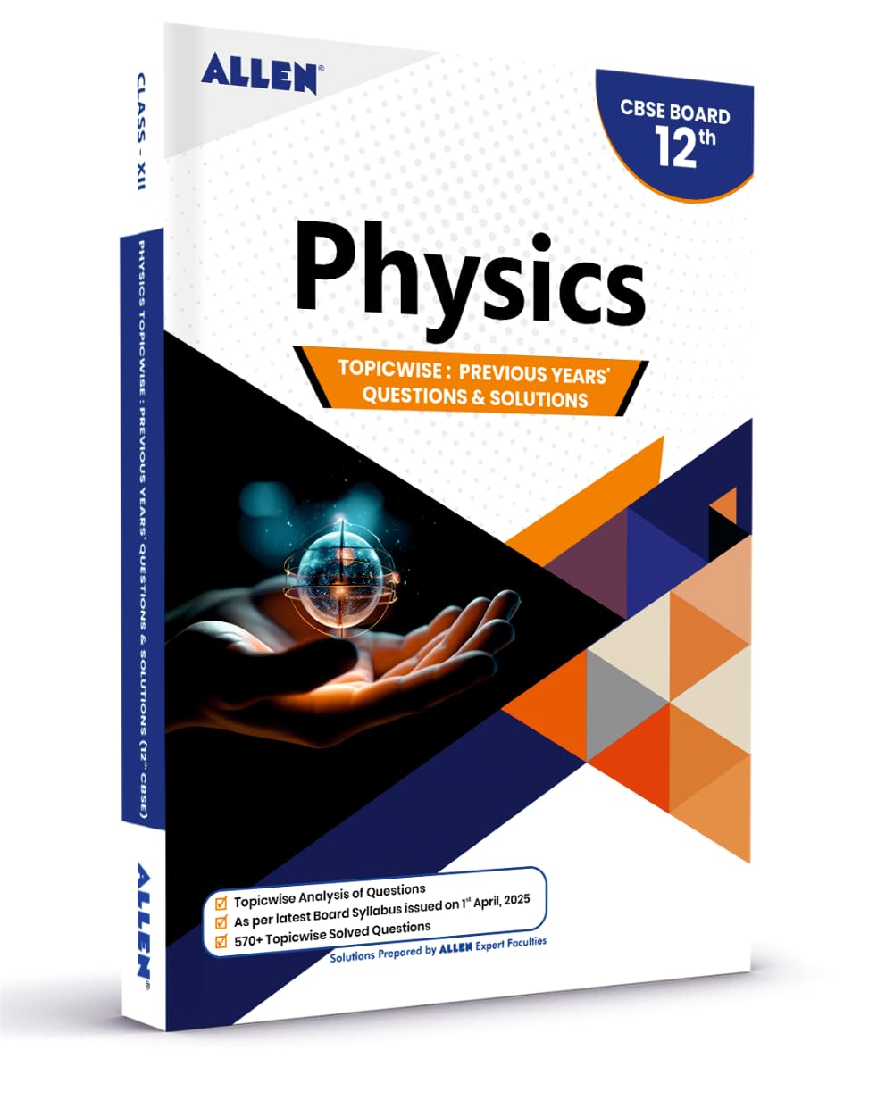 Cbse Physics Topicwise Solved Papers From Previous Years For Class 12Th By Allen
