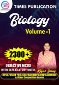 Biology Volume  1 (Objective Mcqs With Explanatory Notes) For Upsc, State Pcs, Ssc, Railways, Ntpc, Defence & Other Competitive