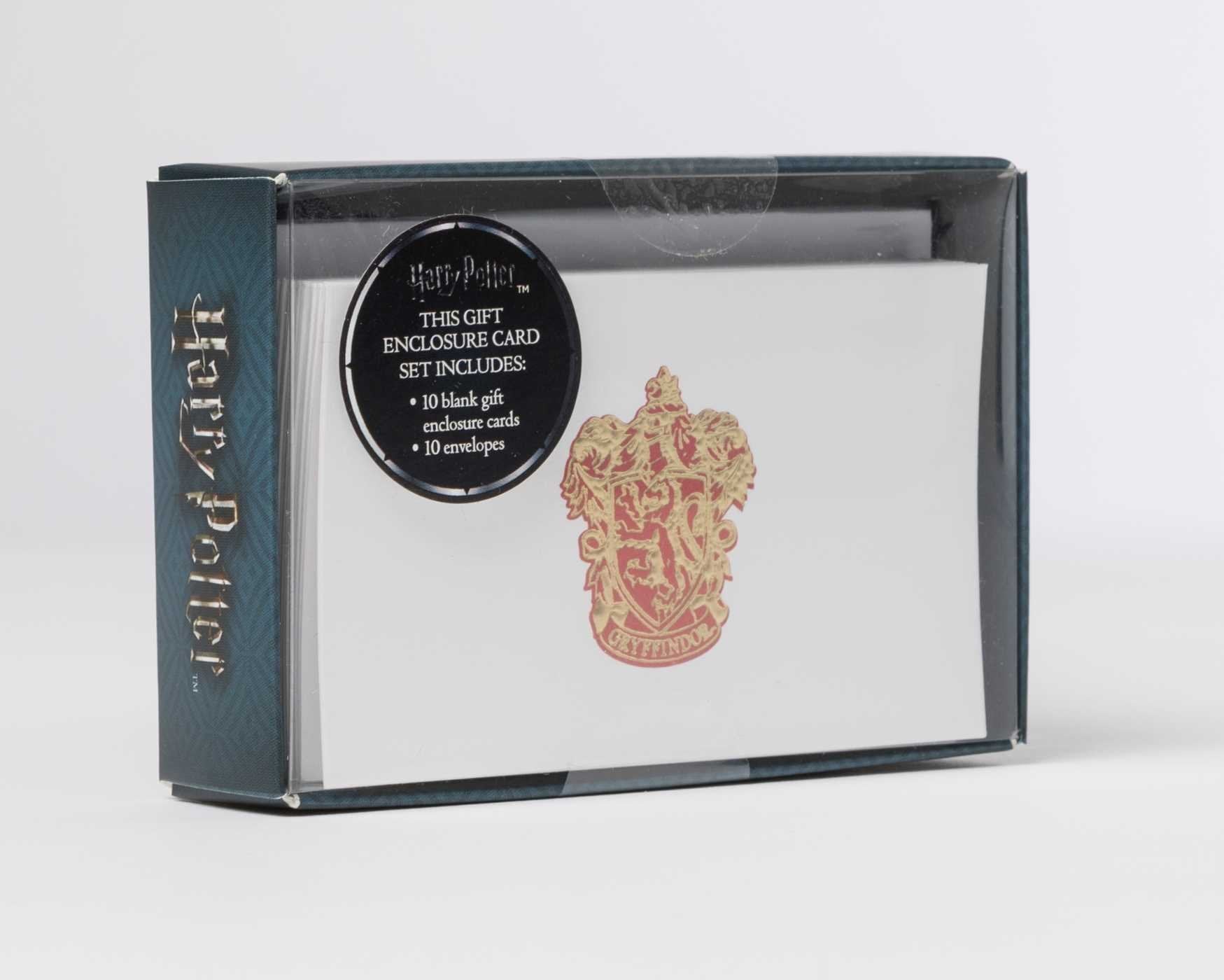 Harry Potter: Gryffindor Foil Gift Enclosure Cards (Set Of 10)
