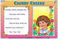 Tnr04B | Teachingnest Chubby Cheeks Chart | Nursery Rhymes | Laminated 48X33 Cm (19X13 Inch) | Wall Sticking [Wall Chart] Teachi