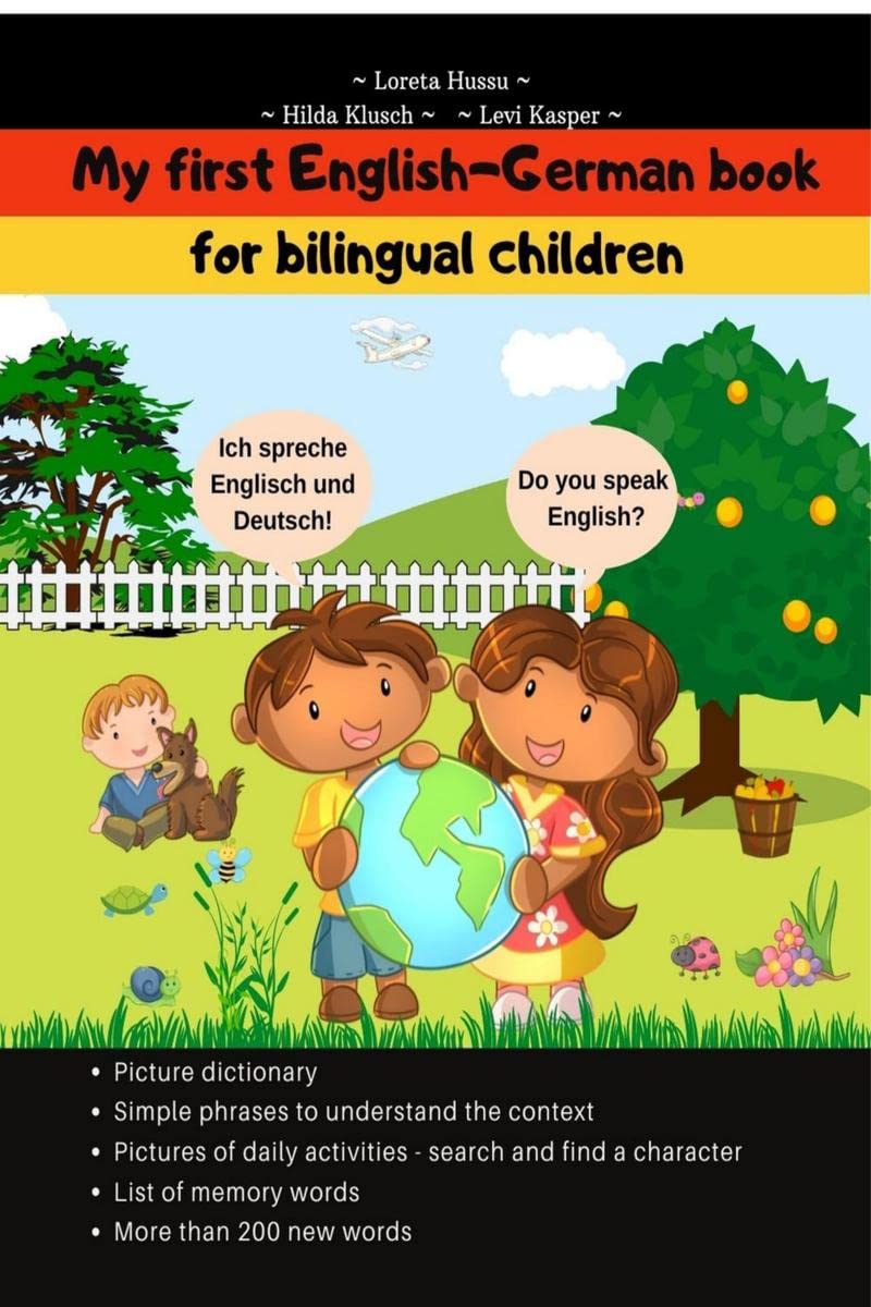 My first EnglishGerman book : for bilingual children; My first bilingual book english ; Bilingual german english kids book