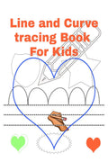 Line And Curve Tracing Book For Kids : Tracing Practice Book For Kids , Preschoolers And Toddlers
