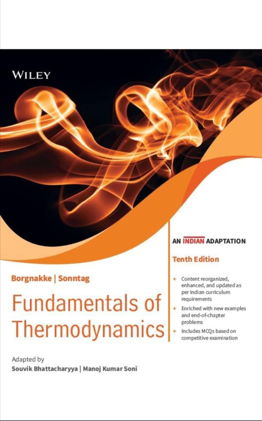 Fundamentals of Thermodynamics, 10ed (An Indian Adaptation)