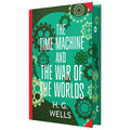 The Time Machine &The War of The Worlds by H. G. Wells : Wilco Classics Sprayed Edge Premium Hardback Edition