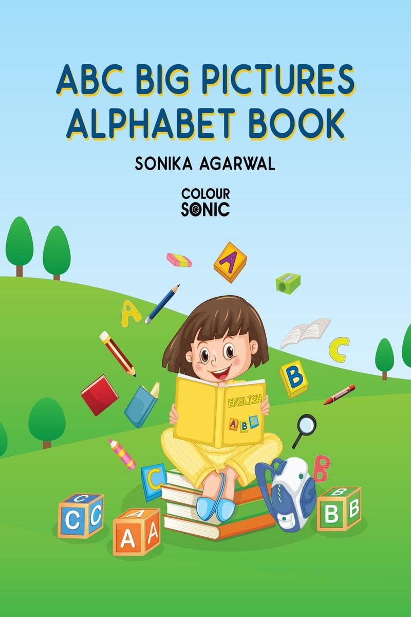 ABC Big Pictures Alphabet Book : ABC books for kids and toddlers with illustrations, Ages 25 | English Alphabet Learning with B