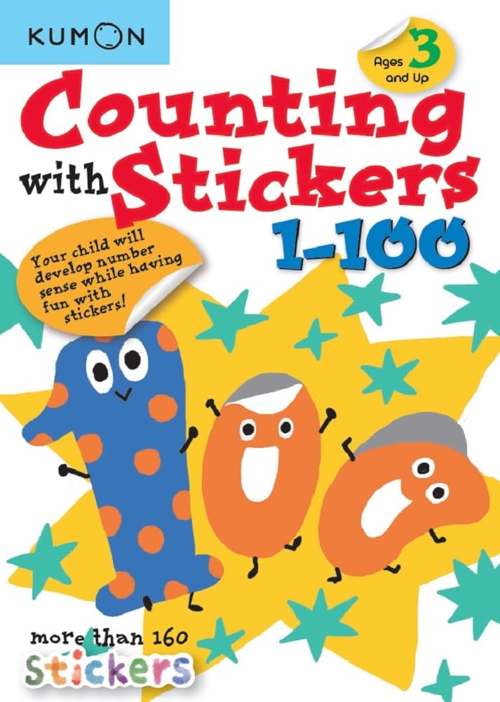 Kumon Counting With Stickers 1100