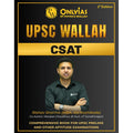 PWONLYIAS UPSC WALLAH CSAT By Rishav Sharma and Manjeet Chaudhary For Civil Services Exam | Comprehensive Book For UPSC Prelims 