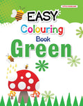Easy Colouring Book  GREEN