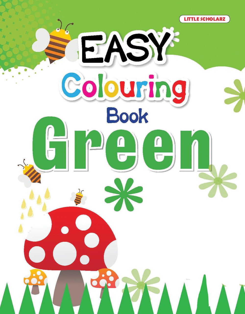 Easy Colouring Book  GREEN