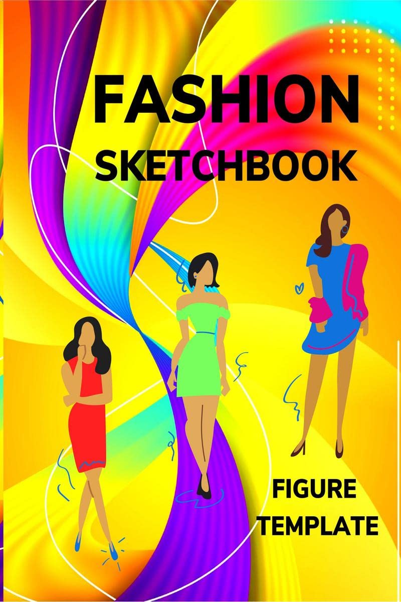 Fashion Sketchbook Figure Template