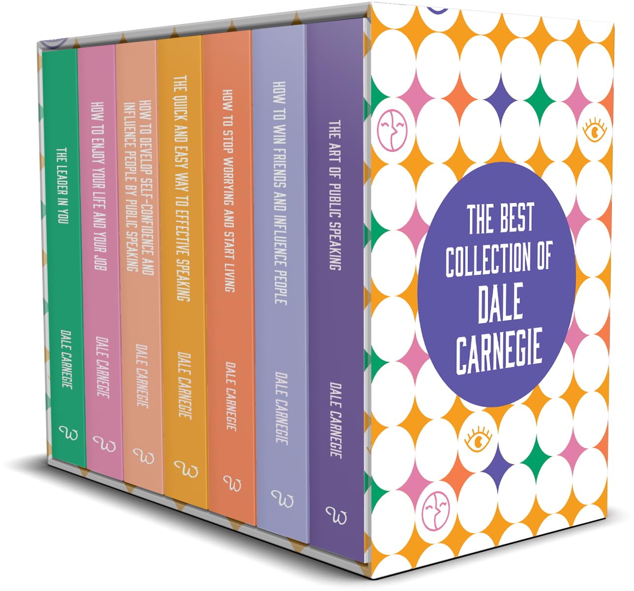 Dale Carnegie Collection 7 Books Set (Leader in You,How To Stop Worrying And Start Living, Quick And Easy Way To Effective Speak