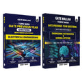 PW GATEWALLAH Electrical Engineering and Engineering Mathematics & General Aptitude Combo Set of 2 Books Topicwise Previous Year