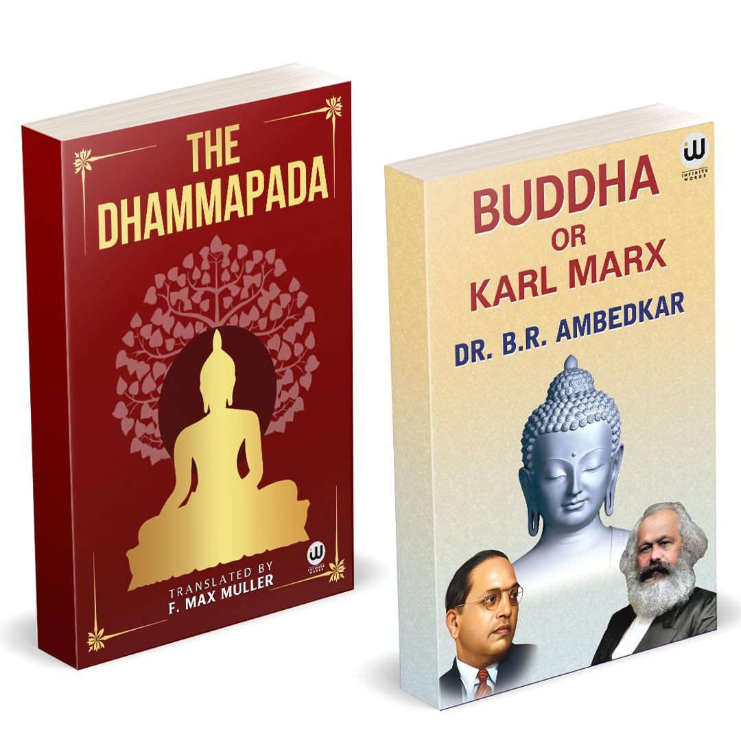 The Dhammapada | Buddha Or Karl Marx | Tathagat Gautam Buddha | Friedrich Max Mller | Dr. B.R. Ambedkar | Combo Pack Gift Set | 
