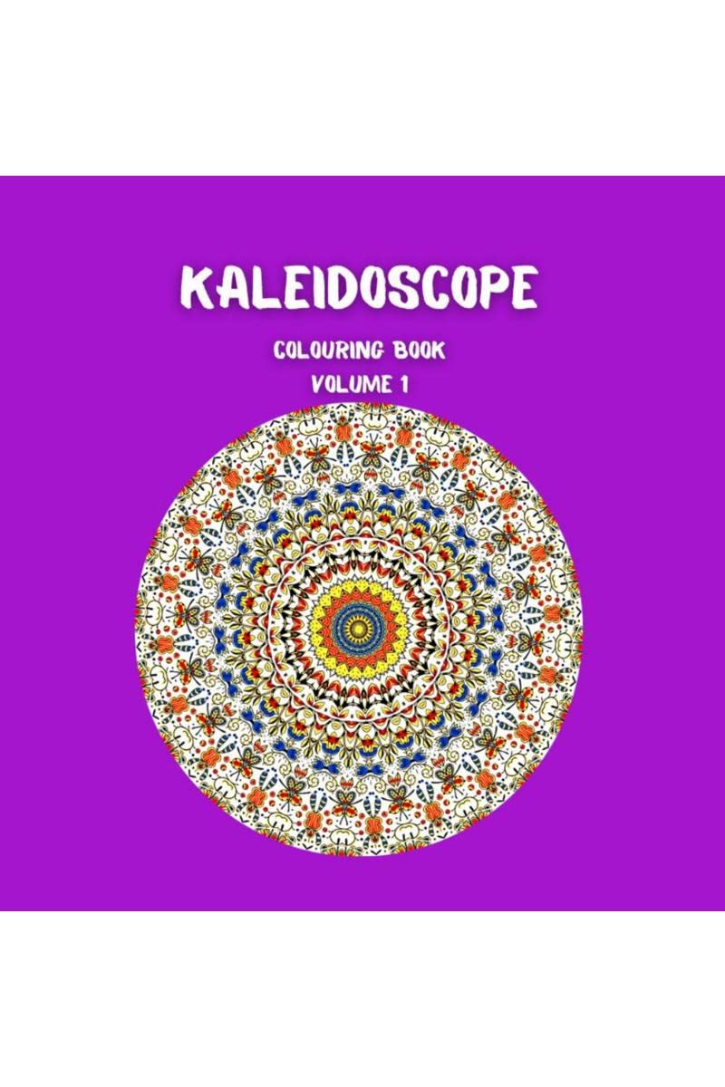 Kaleidoscope coloring book : Kaleidoscope Coloring Book: Amazing Drawings With Geometric Shapes | symmetrical and fun mandalas f