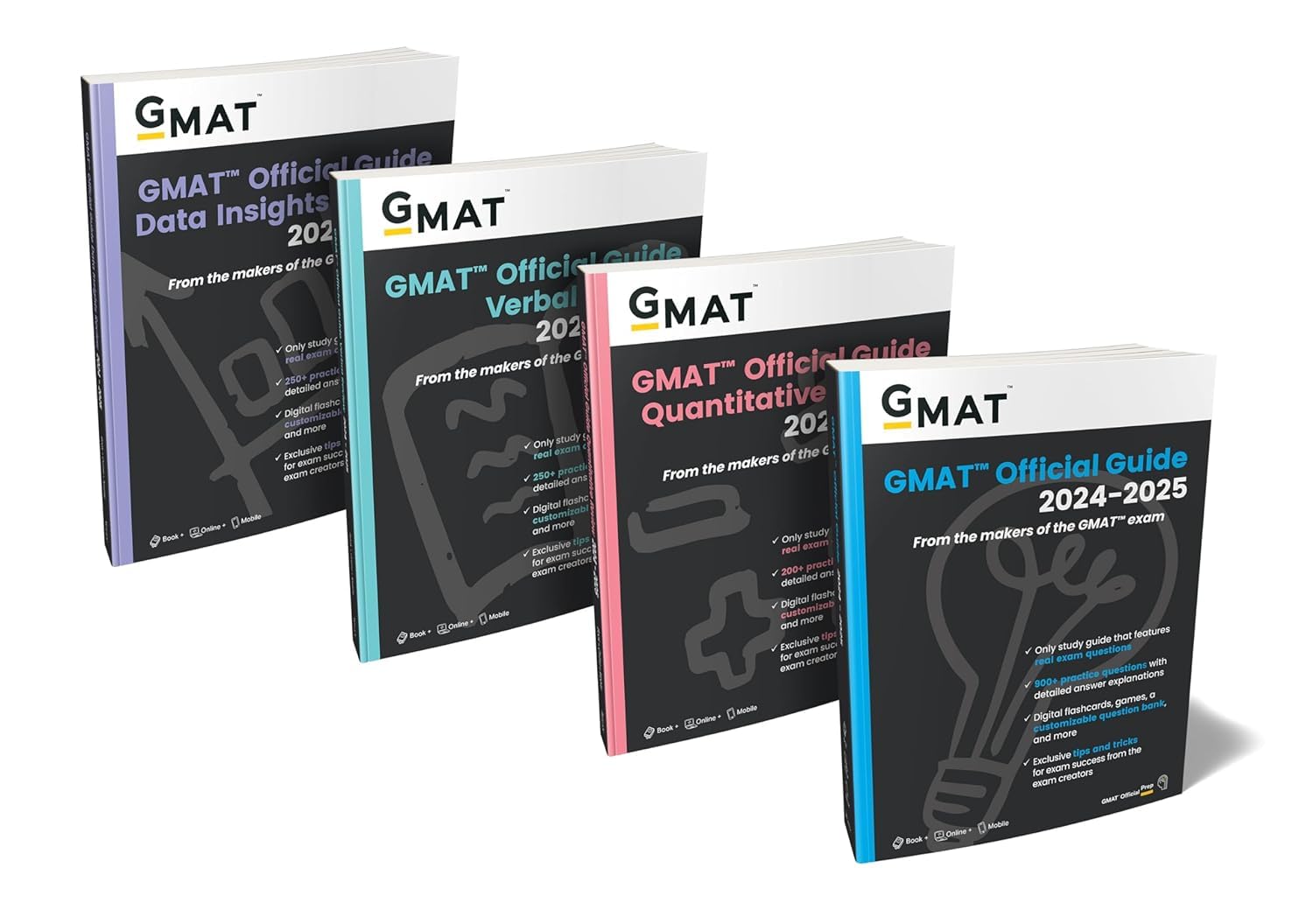 GMAT Official Guide 20242025 Bundle: Books + Online Question Bank