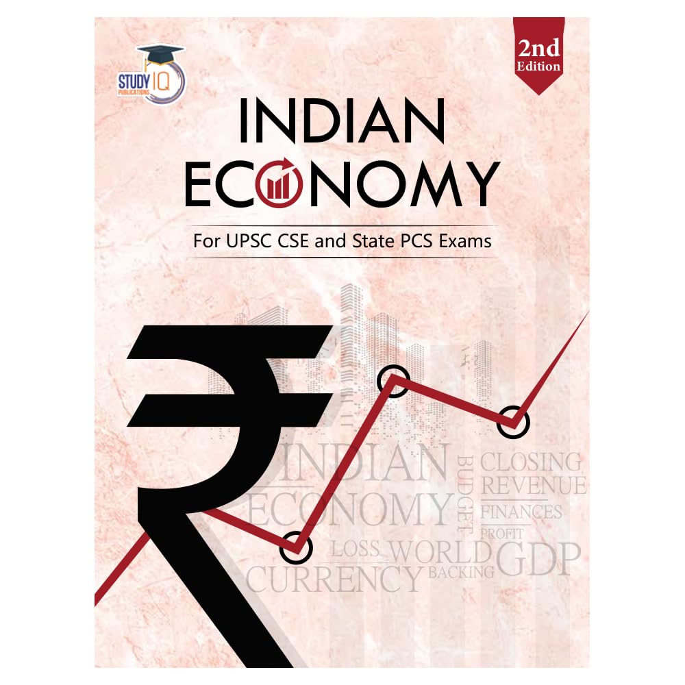 Indian Economy for UPSC CSE by StudyIQ | Indian Economy Book UPSC Book Latest Edition 2023