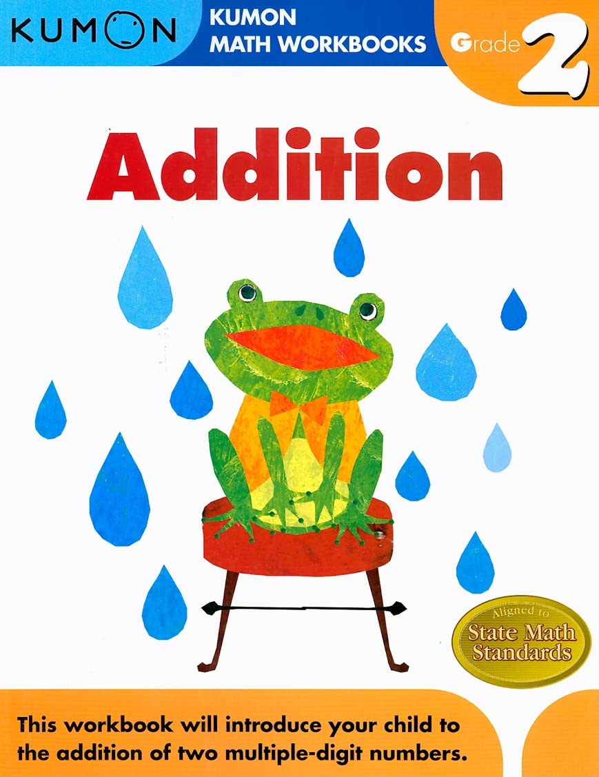 Kumon Grade 2 Addition (Kumon Math Workbooks), Ages 78, 96 pages