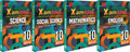 Xam idea Bundle Set of 4 (Science, Social Science, Mathematics & English (Lang. & Lit) Class 10 | Chapterwise Question Bank | Ba