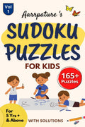 Sudoku Puzzles For Kids  For 5 Years & Above [ With Solutions ] : 165+ Easy Level [ 4 X 4 ] Sudoku Puzzles For Kids Along With 