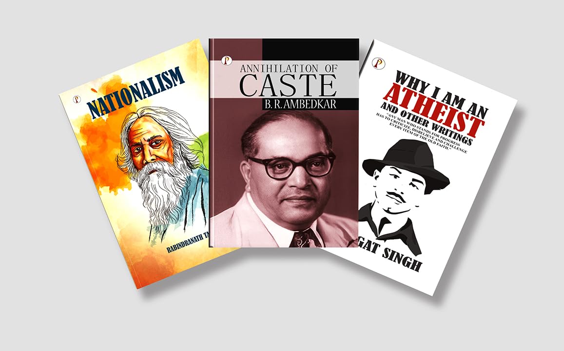 Nationalism + Why I am an Atheist and Other Writings + Annihilation of Caste Combo set of 3 Books