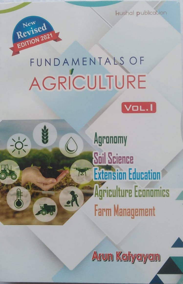 Fundamental Of Agriculture Vol. 1 9Th Edition 2021(Kushal Publication)