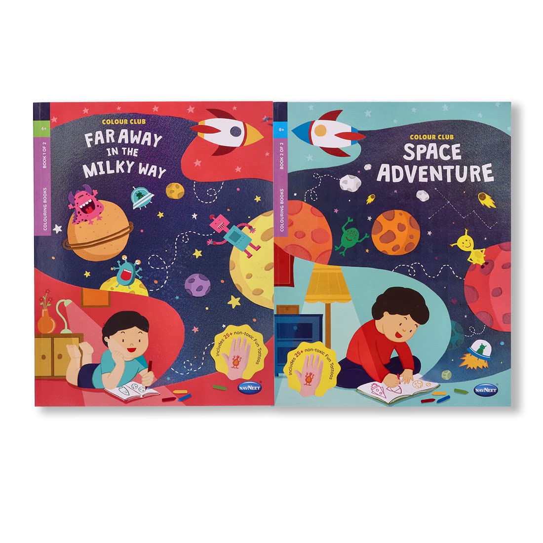 Navneet Colour Far Away In The Middle And Space Adventure