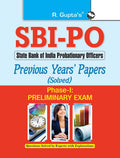 SBIPO (PhaseI: Preliminary Exam) Previous Years Papers (Solved)