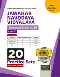 Examcart Jawahar Navodaya Vidyalaya (JNV) Class 6 Entrance Exam 2027 Book | 20 Practice Sets with OMR Sheets | Based on Latest J