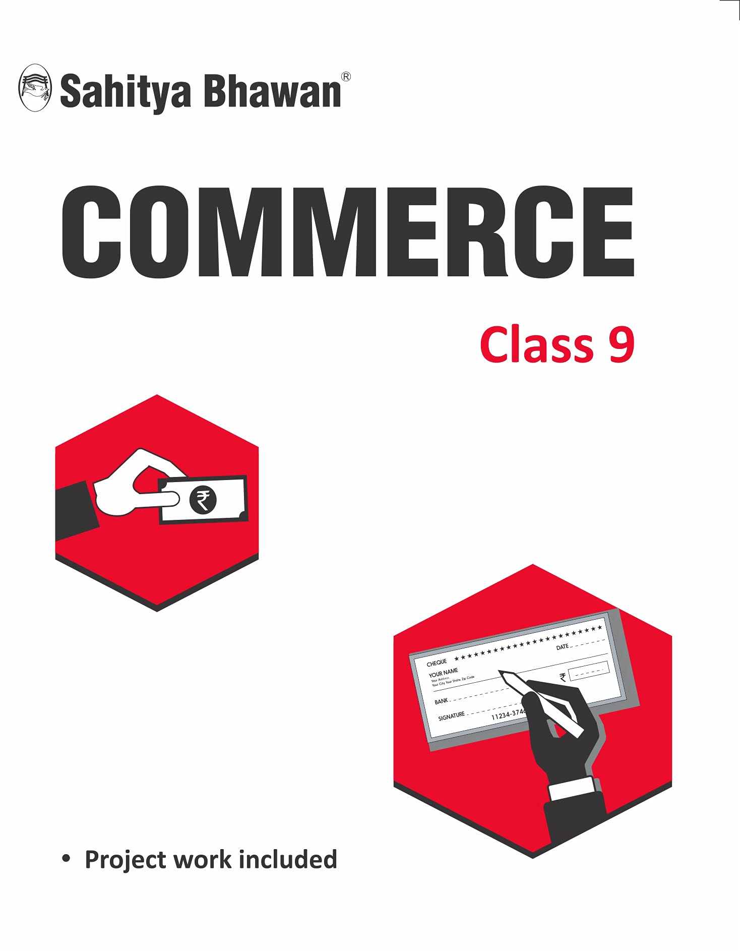 Sahitya Bhawan UP Board Class 9 Commerce book | Useful for Competitive Exams Preparation