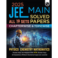 PW JEE Main 2025 Solved Papers All 19 Sets Chapterwise and Topicwise PYQs | Physics, Chemistry, Mathematics | Answer Keys are Ma
