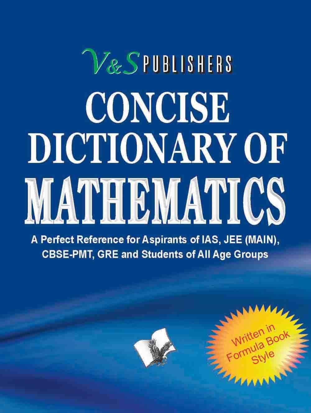 Concise Dictionary Of Maths(Pocket Size)