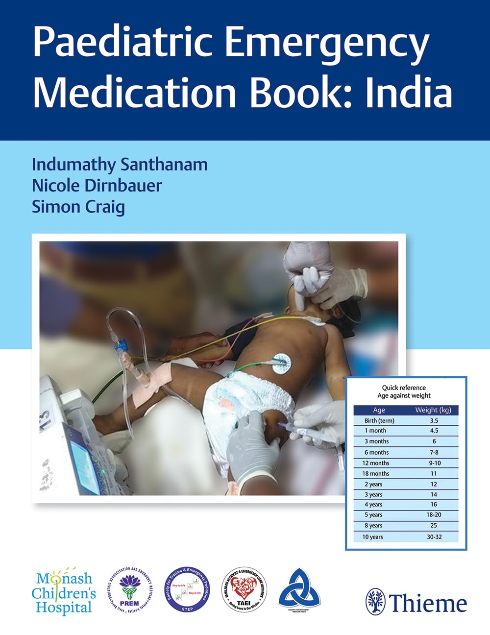 PAEDIATRIC EMERGENCY MEDICATION BOOK INDIA (SB 2022)