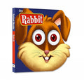 Board Book : Rabbit ( Animals and Birds )  Cutout Board Books